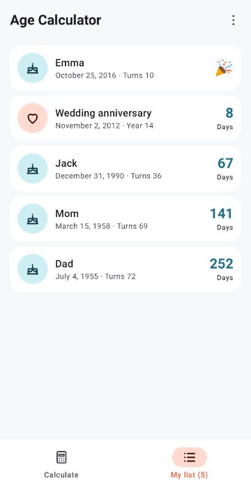 Age Calculator 2