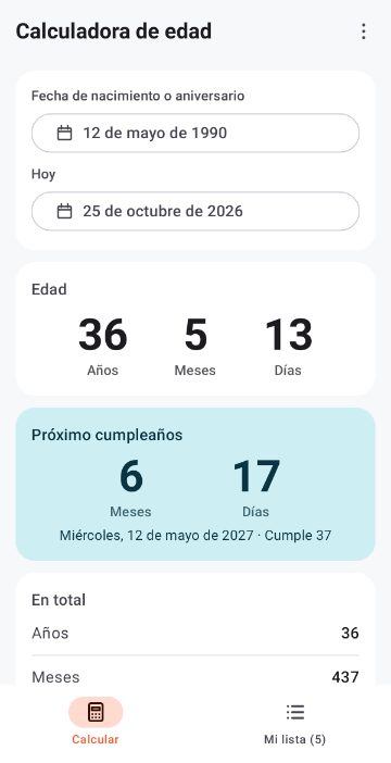 Age Calculator 1
