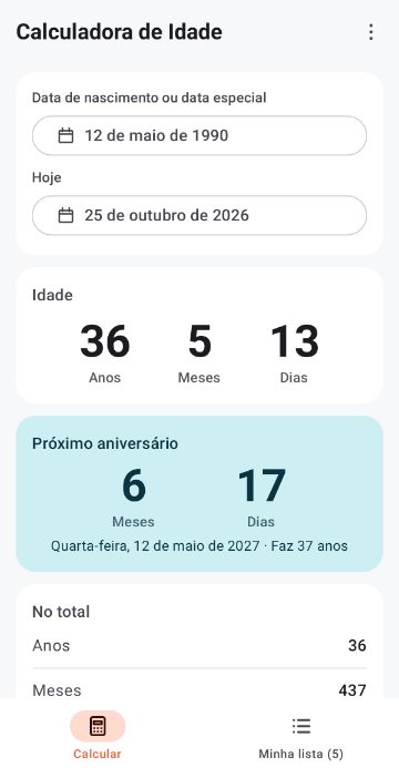 Age Calculator 1