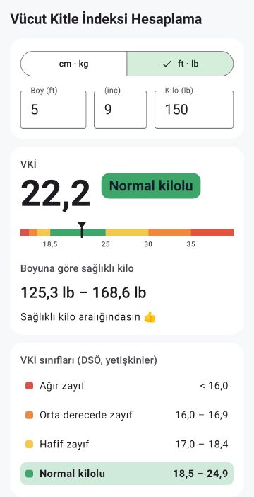 BMI Calculator 3