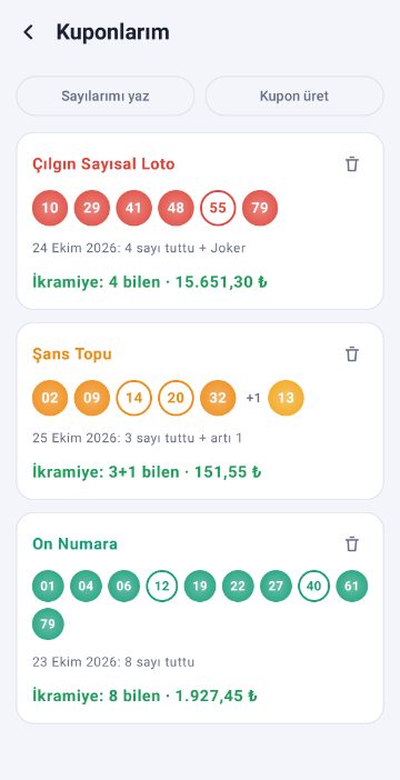 Şans Oyunları 4