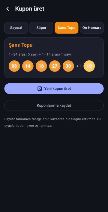 Şans Oyunları 5